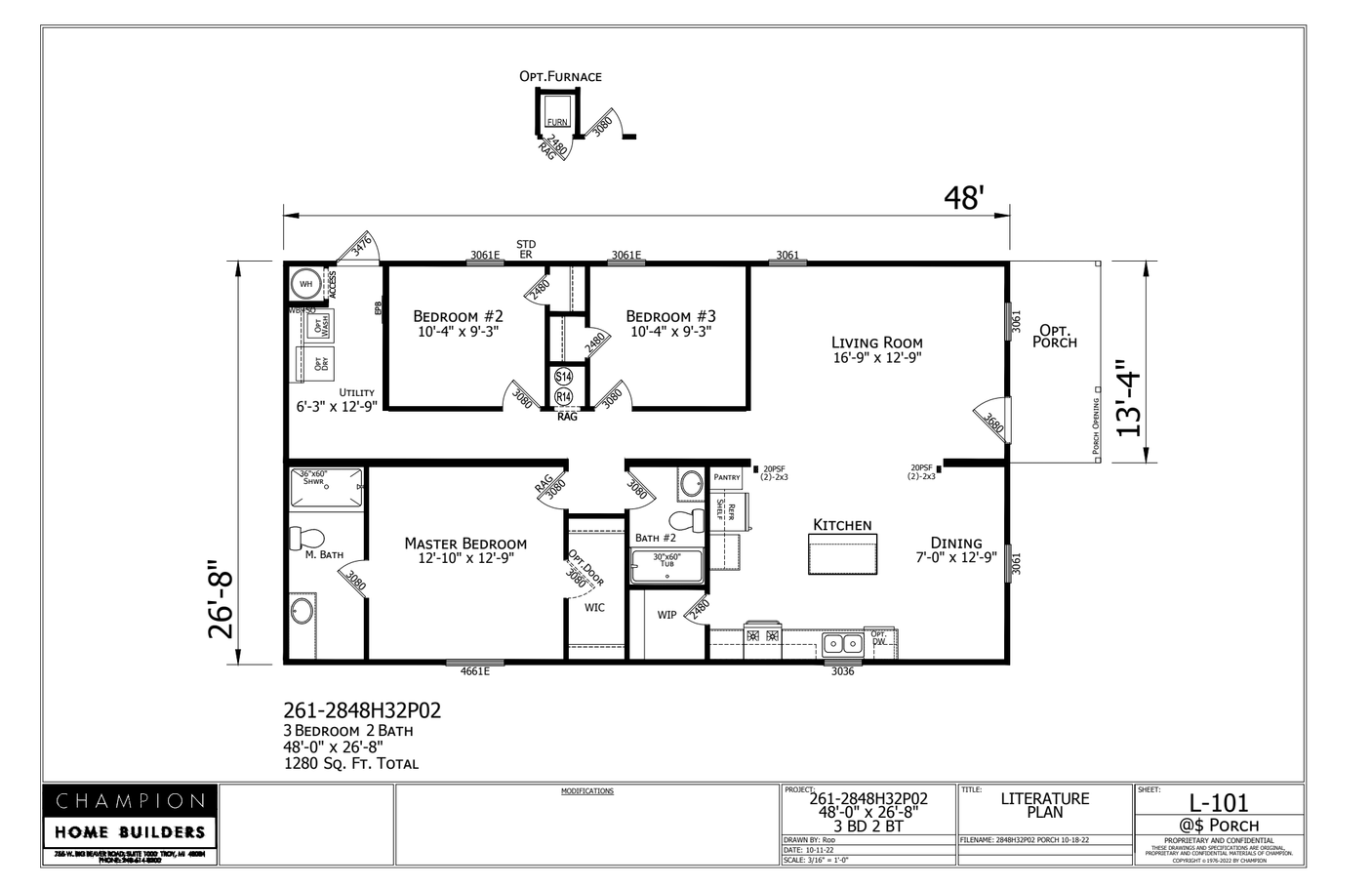 Lake Manor LM2848H32P02