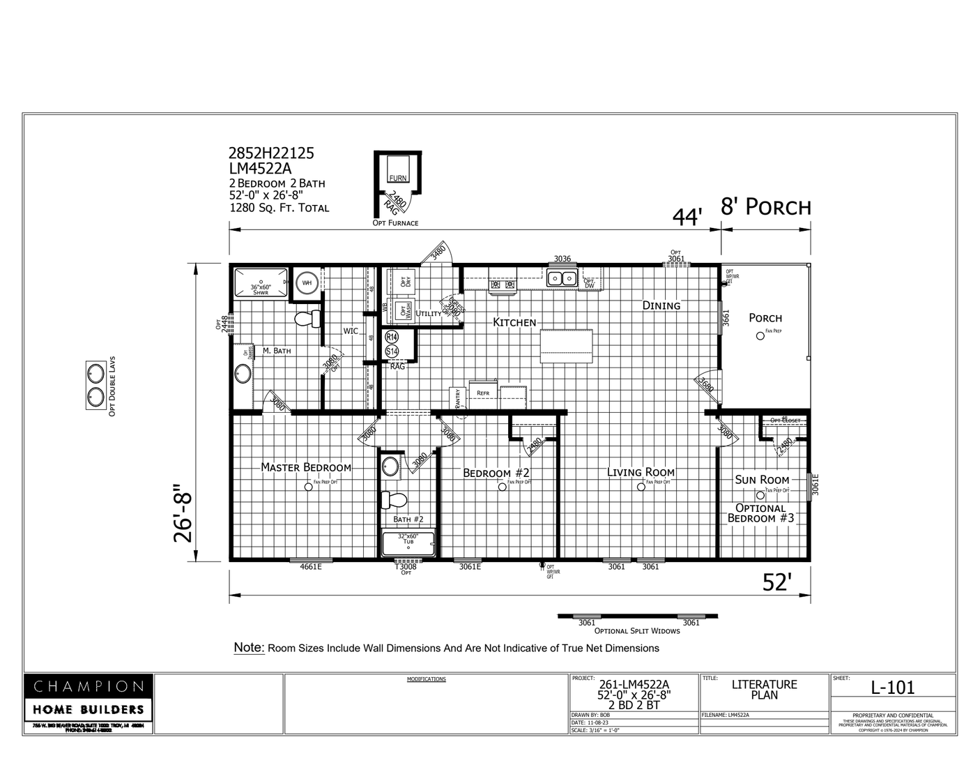 Lake Manor LM4522A - 3B