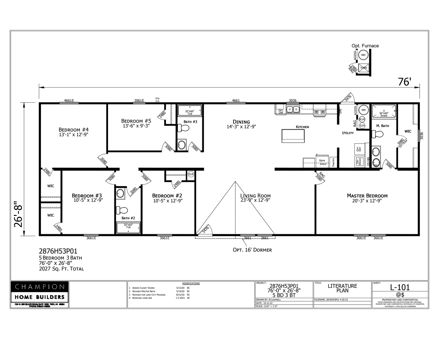Lake Manor LM2876H53P01