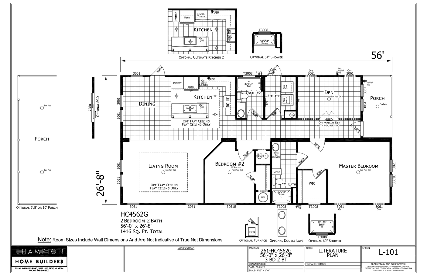 HOMC HC4562G - 3B