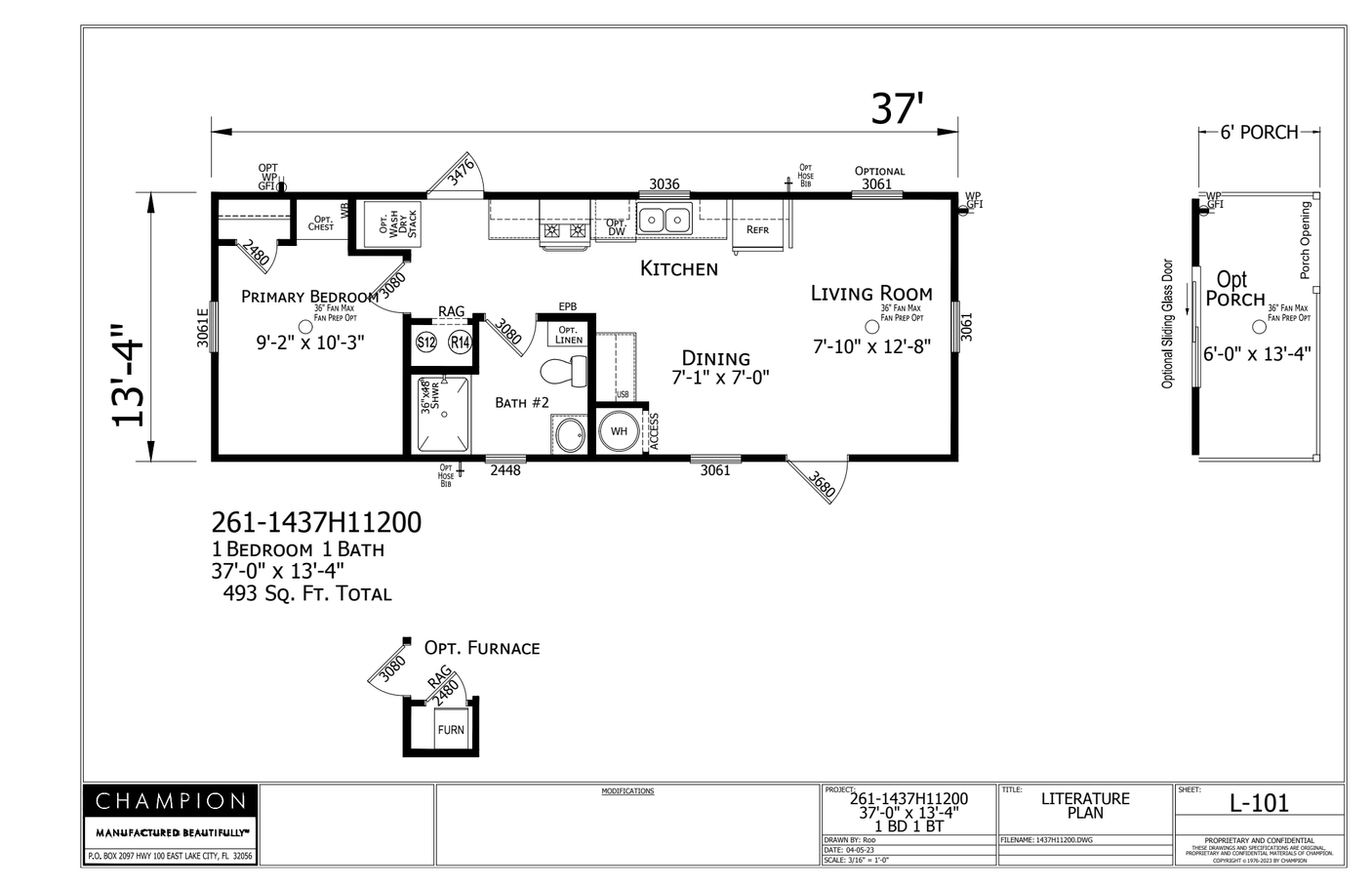 Lake Manor LM1437H11200