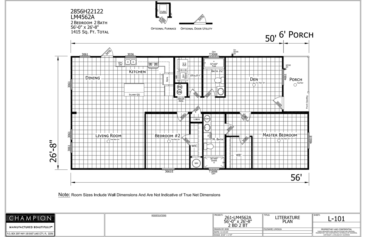 Lake Manor LM4562A