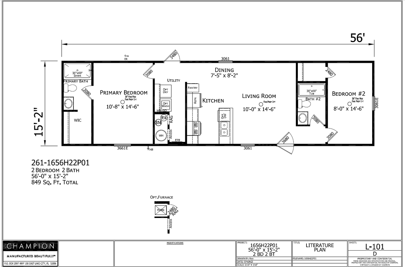 Prime P1656H22P01
